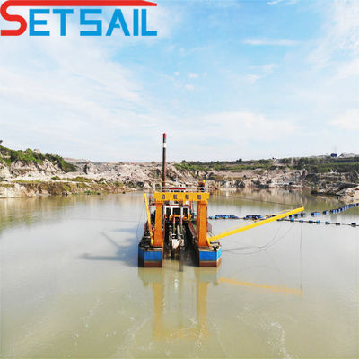 6-Zoll-Diesel-Sandbagger mit Schneidkopf und Shijiazhuang Sandpumpe