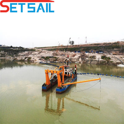 6-Zoll-Diesel-Sandbagger mit Schneidkopf und Shijiazhuang Sandpumpe