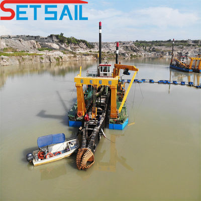 6-Zoll-Diesel-Sandbagger mit Schneidkopf und Shijiazhuang Sandpumpe