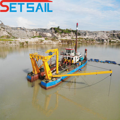 6-Zoll-Diesel-Sandbagger mit Schneidkopf und Shijiazhuang Sandpumpe