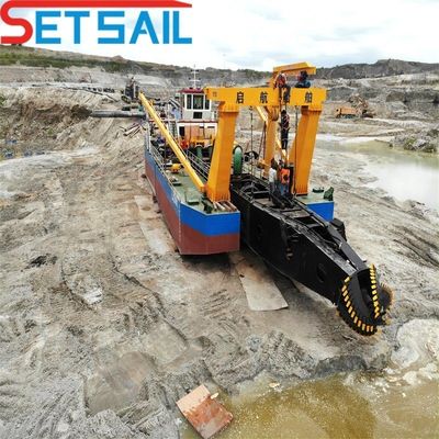 Weichai Dieselmotor 6-Zoll-Schneider-Suctionssandbagger für den schweren Sandbergbau
