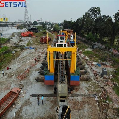 6 Zoll Schneider Absaugung Fluss Graben Sandbagger mit Rexroth Hydraulik und Überwachung