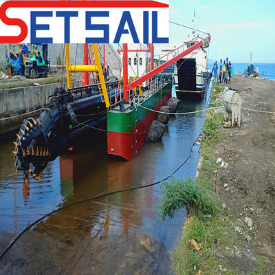 Shijiazhuang Pump Hydraulic Cutter Saugbagger für See See Fluss Reservoir Hafen