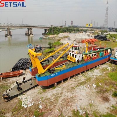 6 Zoll Schneider Absaugung Fluss Graben Sandbagger mit Rexroth Hydraulik und Überwachung