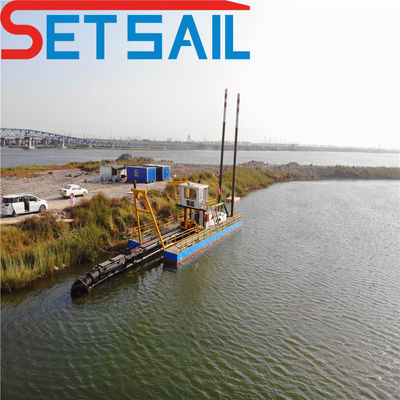 Set Segel Hydraulikkanal Häfen Baggermaschine Seen Staudämme Schneider Saugbagger