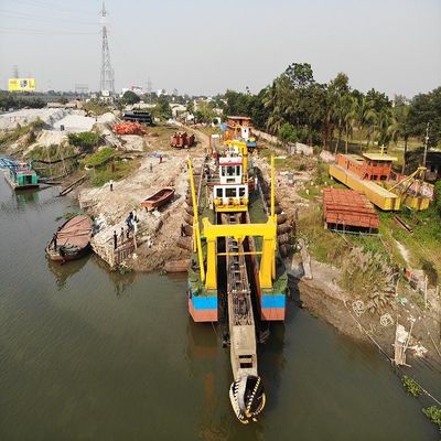 120000.000kg Paket Bruttogewicht 14 Zoll Schneider Saugbagger für Sand
