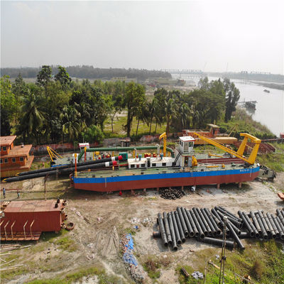 120000.000kg Paket Bruttogewicht 14 Zoll Schneider Saugbagger für Sand