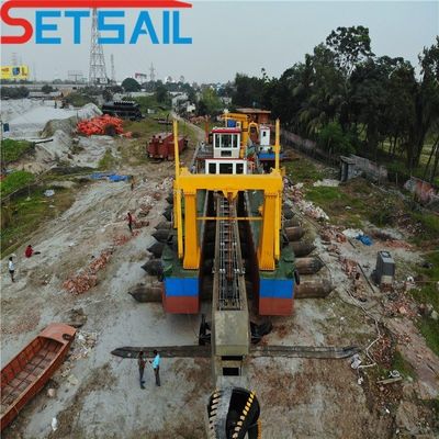 8 Inch Fluss Sandbagger / Schlammbagger / Lehndragger QH-D97 mit 5000m3 Wasserfluss