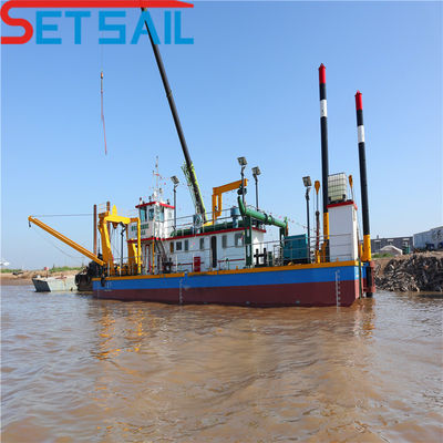 8 Inch Fluss Sandbagger / Schlammbagger / Lehndragger QH-D97 mit 5000m3 Wasserfluss