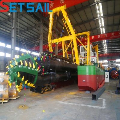 8 Inch Fluss Sandbagger / Schlammbagger / Lehndragger QH-D97 mit 5000m3 Wasserfluss