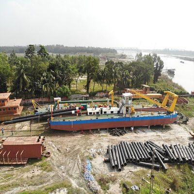 Hydraulische Baggerpumpe und Marine Dieselmotor für 38m Cutter Saugfluss Sandbagger