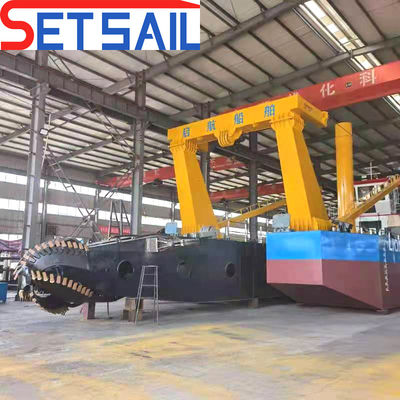 50000 m3/h Höchstwasserdurchfluss Hydraulischer 26 Zoll Cutter Saugbagger mit Dieselmotor