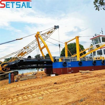 30 m maximale Baggertiefe 26 Zoll Sandpumpe Schneiderkopf Bagger mit Ankerboom