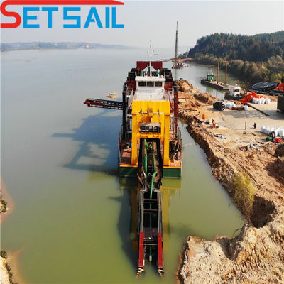 50000 m3/h Höchstwasserdurchfluss Hydraulischer Dieselmotor-Schneider Saugbagger für Sand