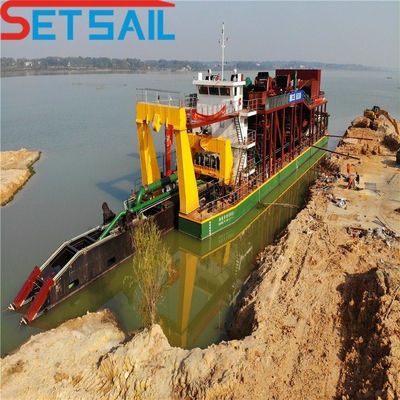 50000 m3/h Höchstwasserdurchfluss Hydraulischer Dieselmotor-Schneider Saugbagger für Sand