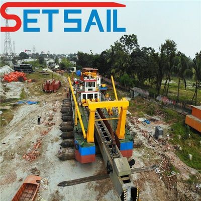 26 Zoll Fluss Sand Bagger mit Unterwasserpumpe Gesamtgewicht 380t und individuell angefordert