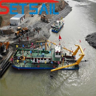 26 Zoll Fluss Sand Bagger mit Unterwasserpumpe Gesamtgewicht 380t und individuell angefordert