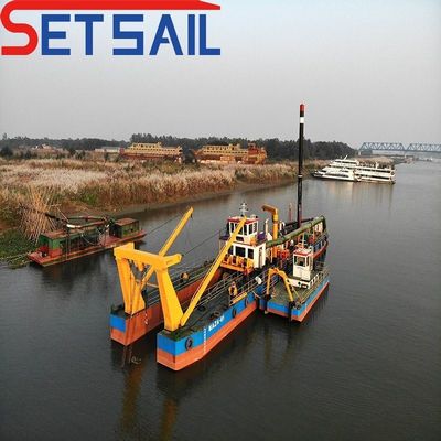Customized Rexroth Hydraulic Cutter Saugbagger mit GPS Weichai Dieselmotor