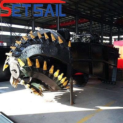 Customized Rexroth Hydraulic Cutter Saugbagger mit GPS Weichai Dieselmotor