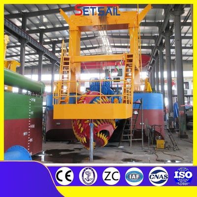 Anpasste Schnittmaschine zur Absaugung von Kies mit Shijiazhuang Industriepumpe