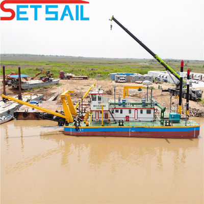 26 Zoll Cutter-Saugbagger mit Caterpillar Dieselmotor und Konzentrationsmesser