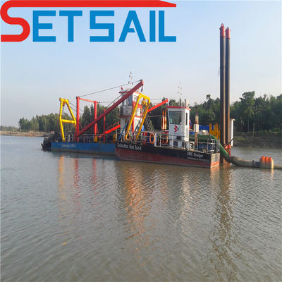 57m Kopf 6000m3 Pumpe Wasserfluss Schneider Saugbagger für Malaysia Bau