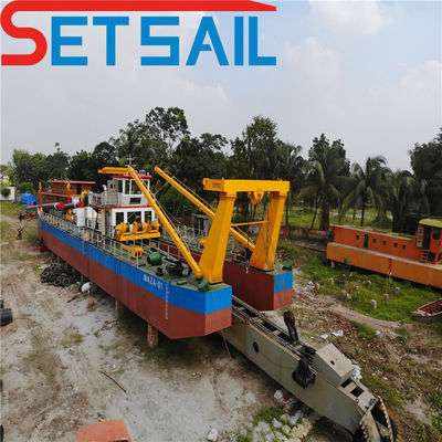 57m Kopf 6000m3 Pumpe Wasserfluss Schneider Saugbagger für Malaysia Bau