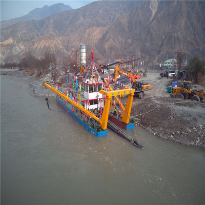 28 Zoll Cutter Saugbagger für 2200m Entladerabstand und Cummins 1000kw Motor