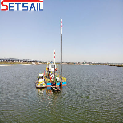 Maximale Baggertiefe 8-30 Meter Pumpen-Schneider-Suctionsbaggermaschinen für Bangladesch