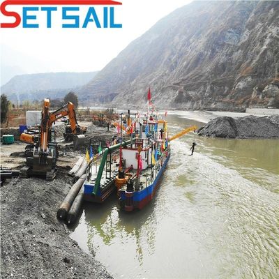 Rexroth Hydraulischer Wasserstrom 7000m3 Schneider-Saug-Sandgräber für Diesel-Typ