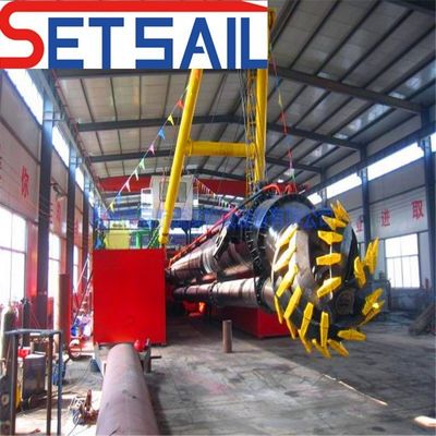 800 mm Entladung Rohr Voll hydraulische Steuerung 32 Zoll Cutter Saugbagger für Flusssand