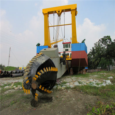 32 Zoll Cutter Saugbagger mit Cummins Harbour Generator 103kw und 7500m3 Wasserfluss