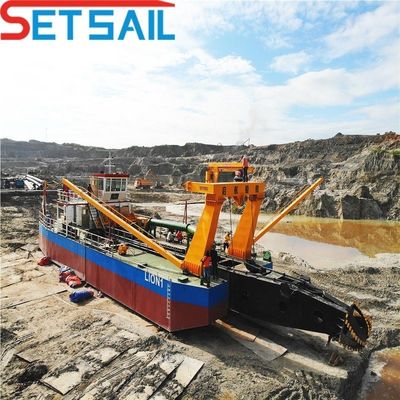 32 Zoll Wasserfluss 7500m3 Schneider Saugschlamm Bagger für Flusssand in US-Währung
