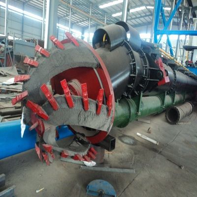 Anpassungsfähiger Dieselmotor-Schneider, Saug-Sandbagger mit Unterwasserpumpe
