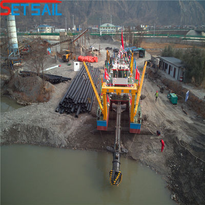 32 Zoll 7500m3 Cutter Saugbagger steigern Sie Ihre Bagger Effizienz an Booster Station