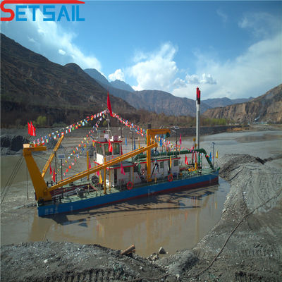 32 Zoll 7500m3 Cutter Saugbagger steigern Sie Ihre Bagger Effizienz an Booster Station