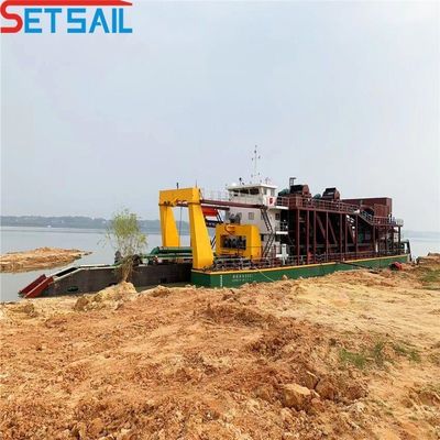 Anfängliche Zahlung Hydraulische Pumpen-Schneidmaschine Saugbagger mit Unterwasserpumpe