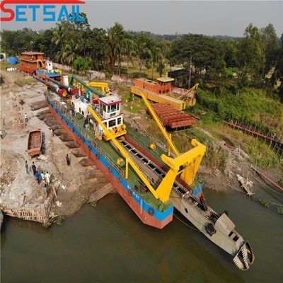 Benutzerdefinierte Flusssandpumpe 28 Zoll Schneider Saug-Dreder mit Anker Boom 1.5m Zug