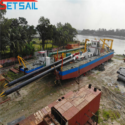 28 Zoll Cutter-Saug-Sand-Dredger mit 447t Verlagerung und Rexroth Hydraulik System