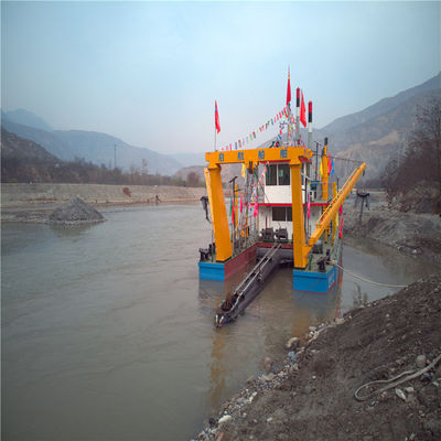9000m3 Pumpe Wasserfluss vollautomatisch Hydraulik 26 Zoll Cutter Saugbagger für den Fluss