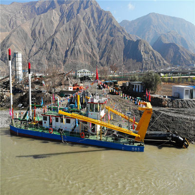 9000m3 Pumpe Wasserfluss vollautomatisch Hydraulik 26 Zoll Cutter Saugbagger für den Fluss
