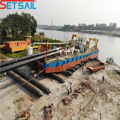 28 Zoll Cutter Saugbagger Boot Zyklon Typ Hydrozyklon Höhe 2,2 Meter Hergestellt