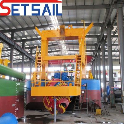 1620 kW Hauptmotorleistung Hydraulische Steuerung 26 Zoll Schneider-Saugbagger