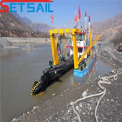 Dieselmotor 24-Zoll-Schneider-Saug-Sandbagger Anpassung und Anforderung