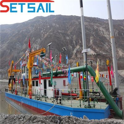 Dieselmotor 24-Zoll-Schneider-Saug-Sandbagger Anpassung und Anforderung