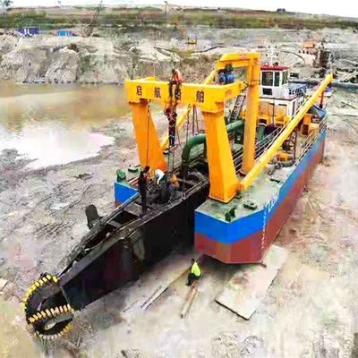 800 mm Rohrdurchmesser-Schneider-Suctionsbagger für die Mehrzweck-Sandgewinnung im Fluss