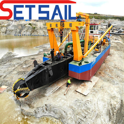 18 Zoll Cutter Saug Sandbagger mit Hydrauliksteuerung und Cummins Weichai Motor