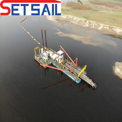 Hydraulische Steuerung Dieselmotor 24 Zoll Schneider Saugbagger für Baggertiefe von 20 m