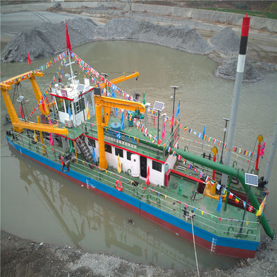 24 Zoll Hydraulischer See-Schlamm-Dredger mit Dieselmotor-Leistung und Siemens PLC-System