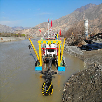 24 Zoll Hydraulischer See-Schlamm-Dredger mit Dieselmotor-Leistung und Siemens PLC-System